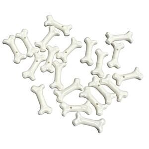 LEGO Dog Bone Short White Part 93160 Lot of 20 New